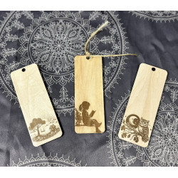 Wood Bookmarks