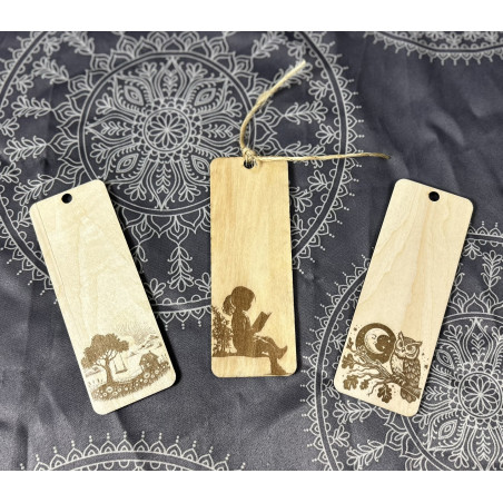 Wood Bookmarks